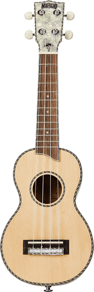 Soprano Natural Cabezal Perlado + Funda