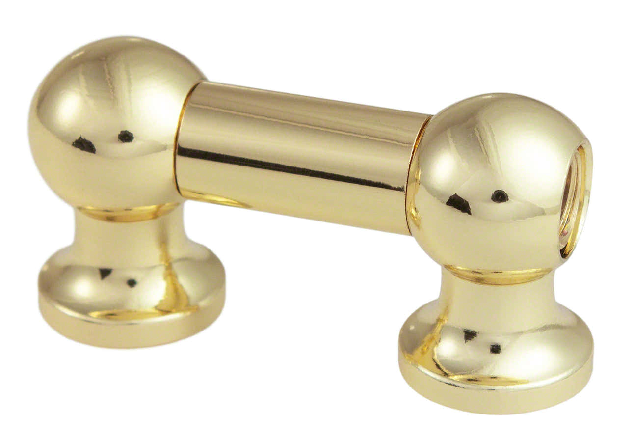 TL12S25-BR Bellota de Tubo 25mm Dorada Un Solo Tirante (X1)