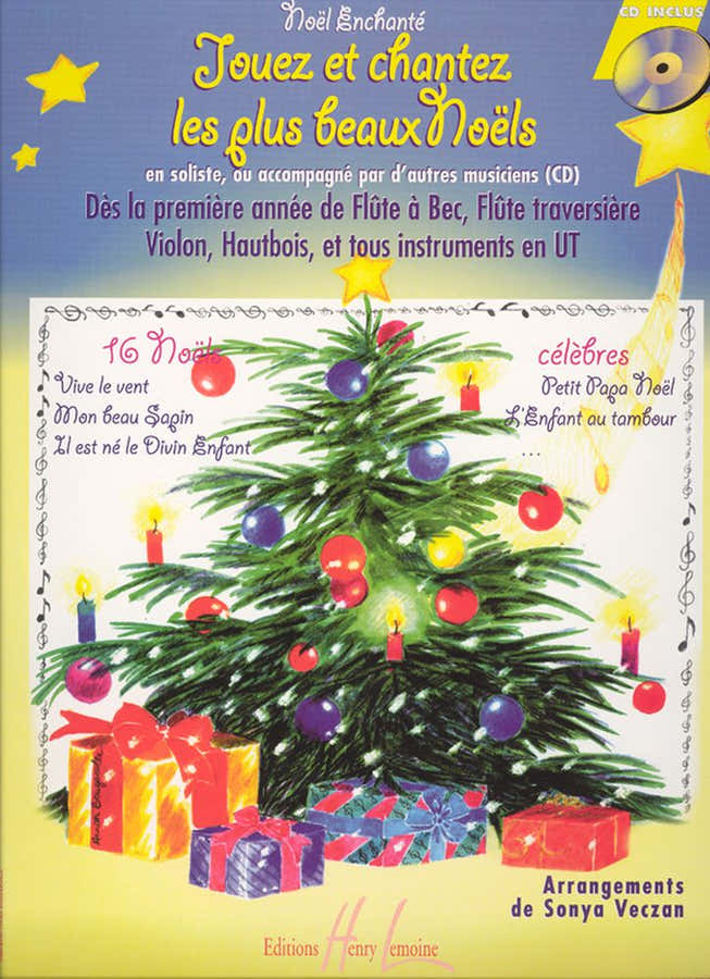 Veczan - Noël Enchanté V.1 Inst. en Do - 1 Instrumento en Do y Piano