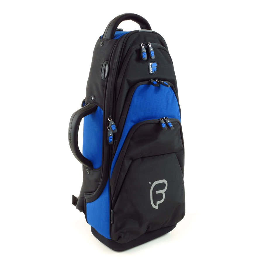 Premium Black/Blue Alto Saxophone Case