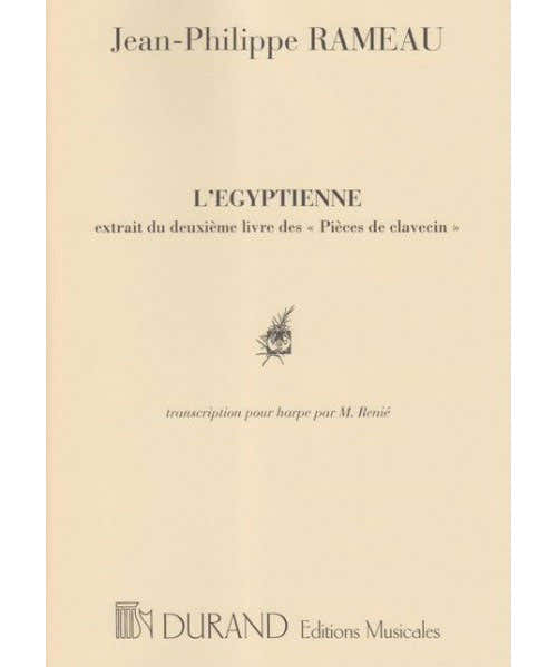 RAMEAU - L'EGYPTIENNE - HARPE
