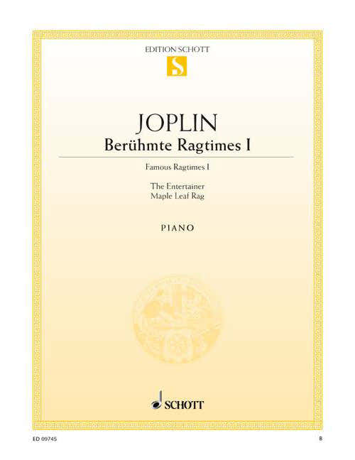 Joplin - Famous Ragtimes - Piano