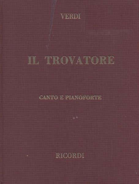 VERDI G. - TROVATORE - CHANT ET PIANO