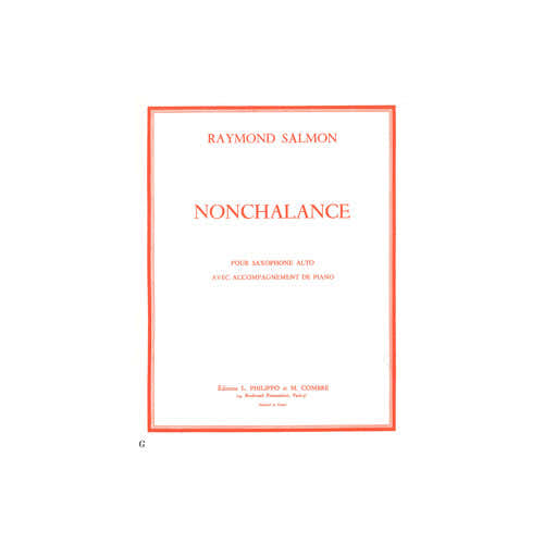 Salmon - Nonchalance - Saxophone et Piano