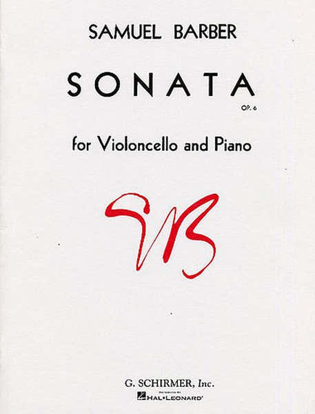 BARBER S. - SONATA OP. 6 - VIOLONCELLE ET PIANO