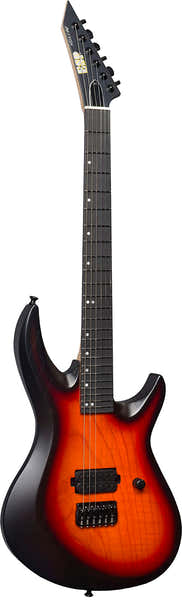 HDX-I 3 Tone Sunburst Acabado satinado de poro abierto