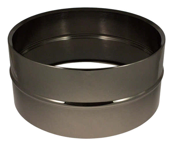 Sparedrum 14X6.5 Casco De Latón Niquelado Negro (latón)