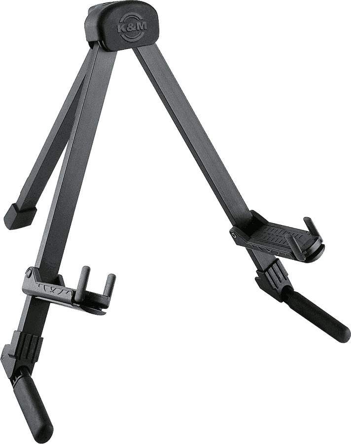 Black Anodized Guitar Stand Memphis Travel - 17550