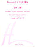 Chabrier/kleynjans - Idylle - 2 Guitares