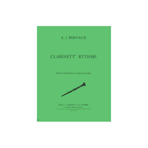Dervaux - Clarinett'rythme - Clarinette et Piano