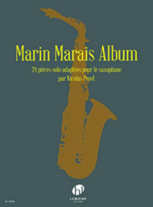 Prost Nicolas - Álbum Marin Marais - Saxofón
