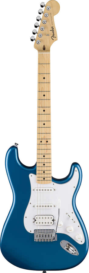 Standard Stratocaster HSS MN Golpeador Blanco Aqua Marine Metallic
