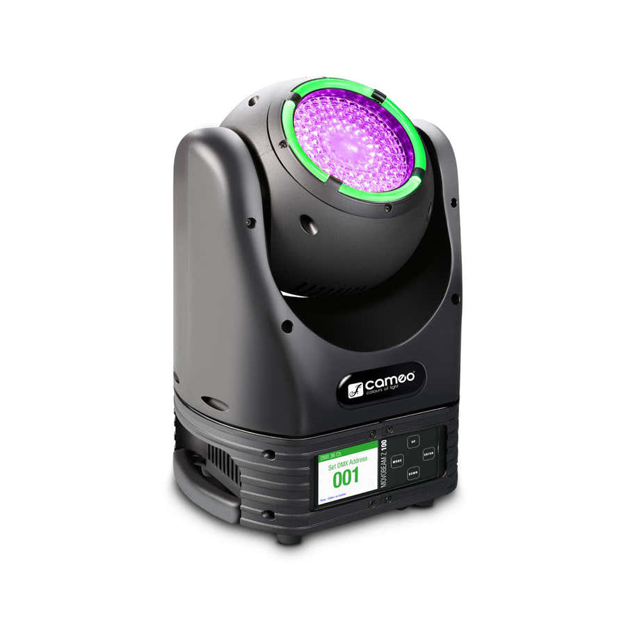 MOVO BEAM Z 100 - FOCOS RANURADOS CON CORONA LED ROTACIN Y ZOOM ILIMITADOS
