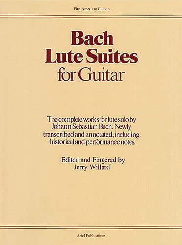 BACH LUTE SUITES FOR GUITAR - GUITAR