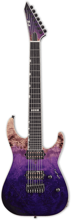 E-Ii M-Ii 7 Burled Male Hipshot Purple Natural Fade