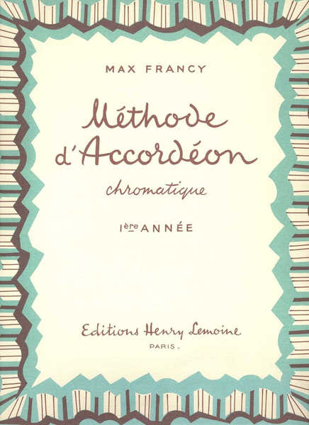 Lemoine Francy - Méthode D'accordéon Chromatique