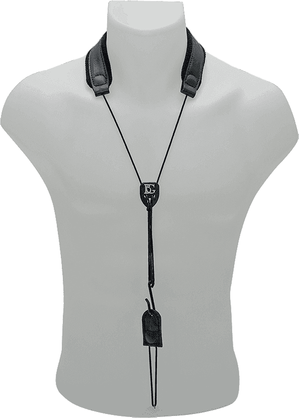 C50 - CORDON CLARINETE BAJO CUERO (METAL HOOK)