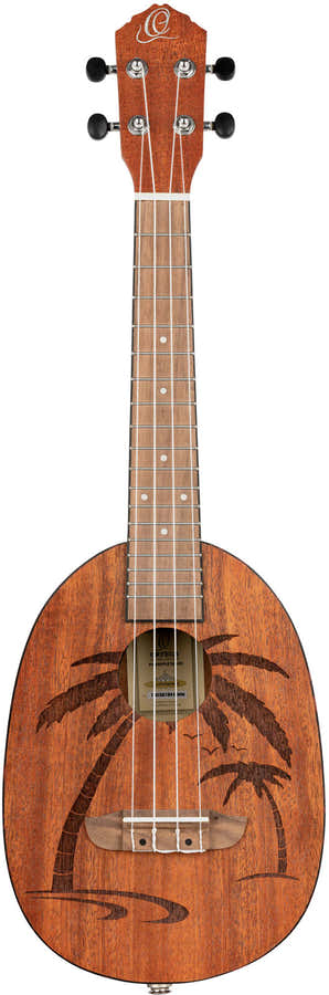 Ukelele concierto Ortega Piña Caoba