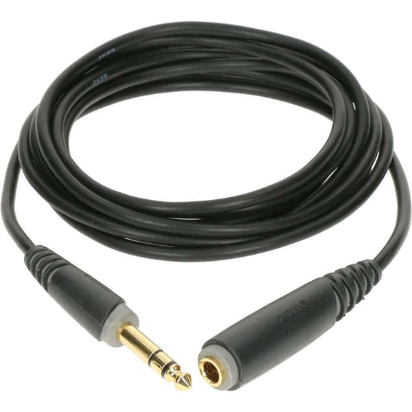 Klotz EXTENSION CABLE BLACK 6M JACK 3P - SOCKET 3P