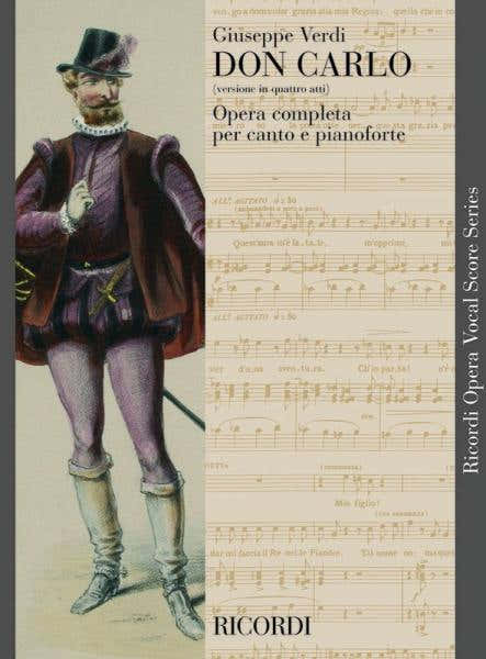 VERDI G. - DON CARLO VERSIONE IN 4 ATTI - CHANT ET PIANO