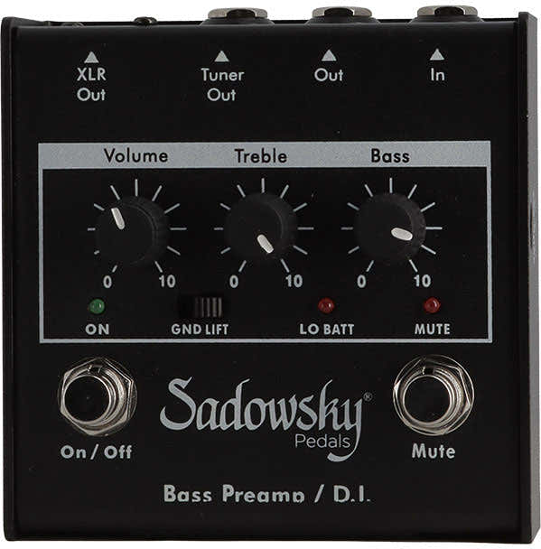 B-Stock / pedal de preamplificador con DI