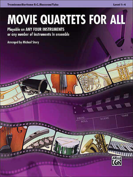 Story Michael - Movie Quartets For All - Trombone