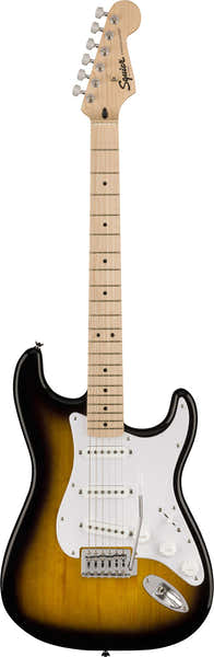 Stratocaster Sonic Mn Sunburst de 2 colores