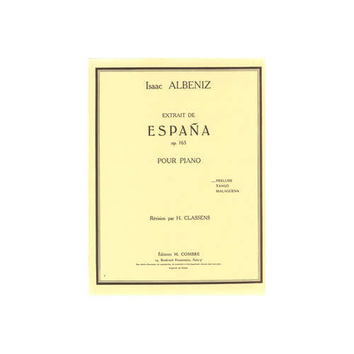 Albeniz - Espana Op.165 Prélude - Piano