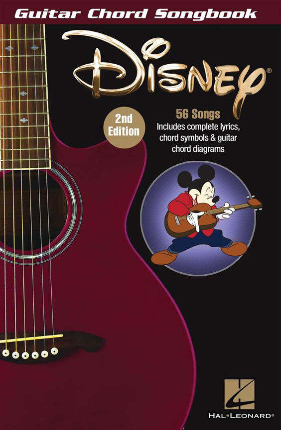 DISNEY - GUITAR CHORD SONGBOOK - 2ND EDITION