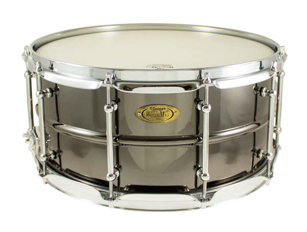 Worldmax BK-6514SH - BLACK DAWG 14" X 6.5" SNARE DRUM - BRASS SHELL