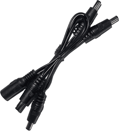 Cable Divisor De Alimentación A 4 Salidas Rectas
