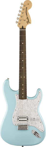 Stratocaster Signature Tom Delonge RW LTD Azul Daphne - Reacondicionado