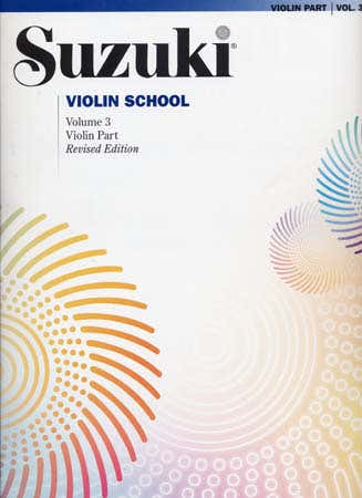 Suzuki Violin School Parte de violín Vol.3 Edición revisada - Violín
