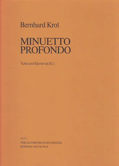 Krol Bernhard - Minuetto Profondo Op.83,1 - Tuba & Piano
