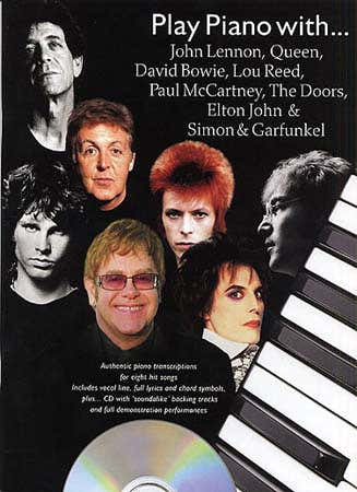 Toca el piano con JOHN LENNON QUEEN DAVID BOWIE PAUL MCCARTNEY THE DOORS ELTON JOHN...
