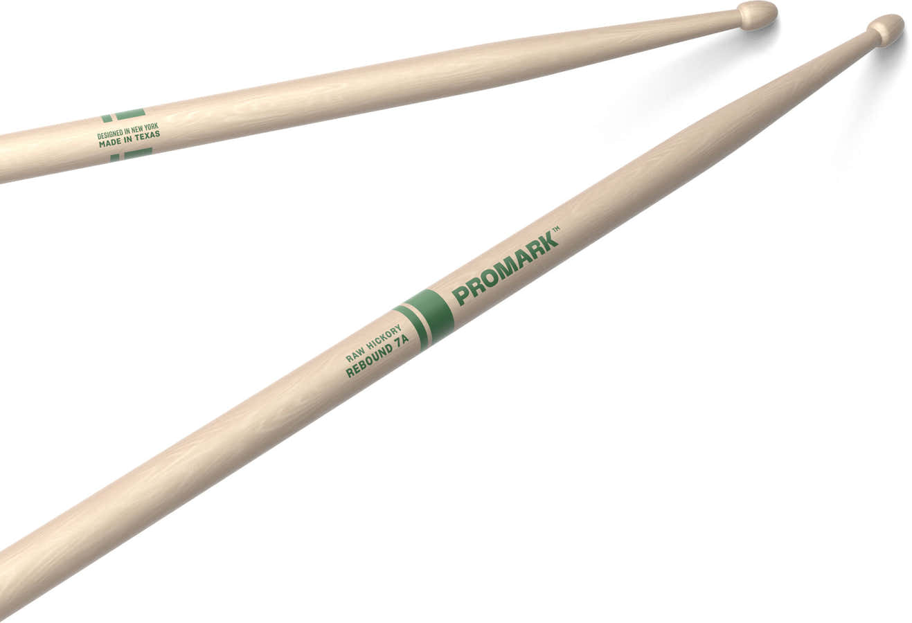 RBHR535AW - hickory con punta de madera de bellota Rebound 7A Crudo