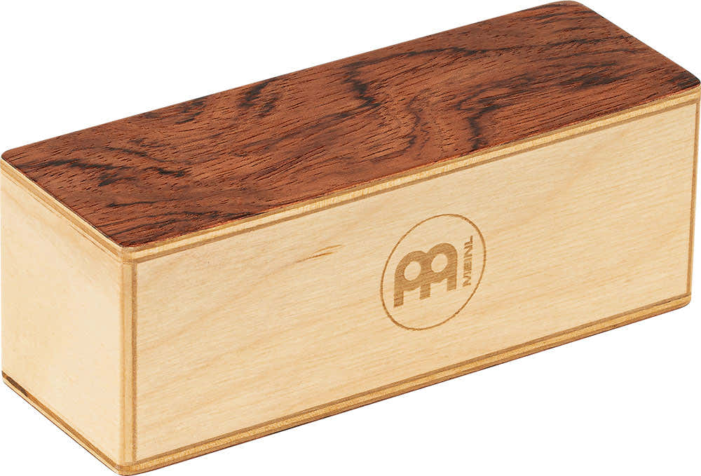 PERCUSSION DUAL CHAMBER SHAKER BURL WOOD - SH60