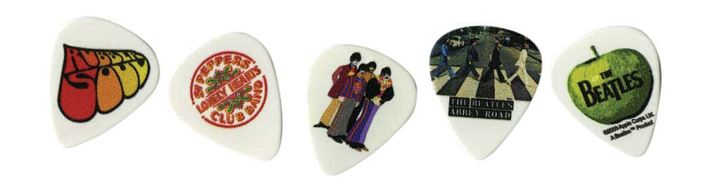 Beatles Púas de guitarra Álbumes Paquete de 10 Finas