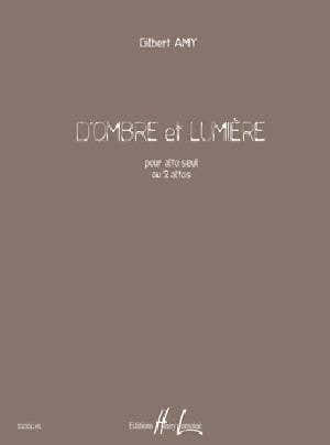 Amy - D'ombre et Lumière - Alto Seul Ou 2 Altos