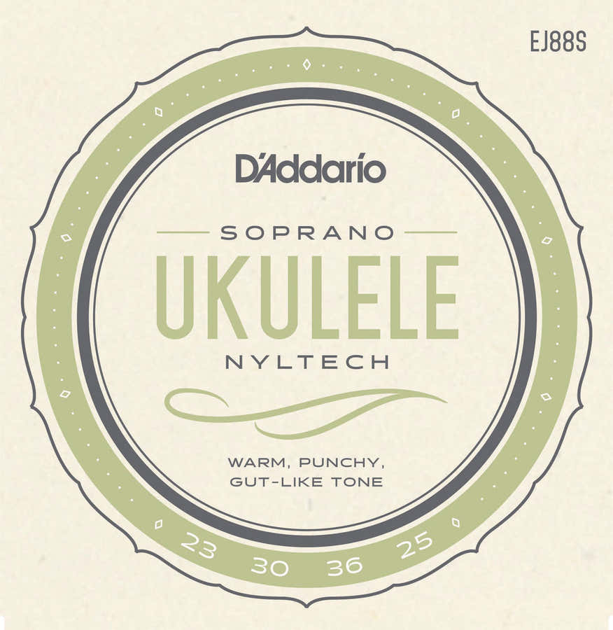 EJ88s Nyltech Cuerdas de Ukelele Soprano