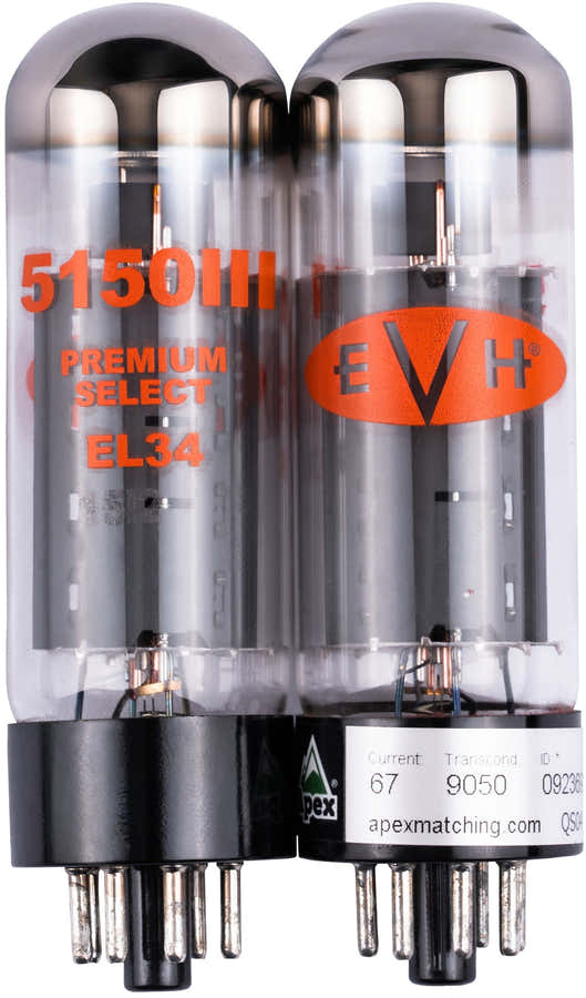 Evh EL34 Kit de válvulas dúo
