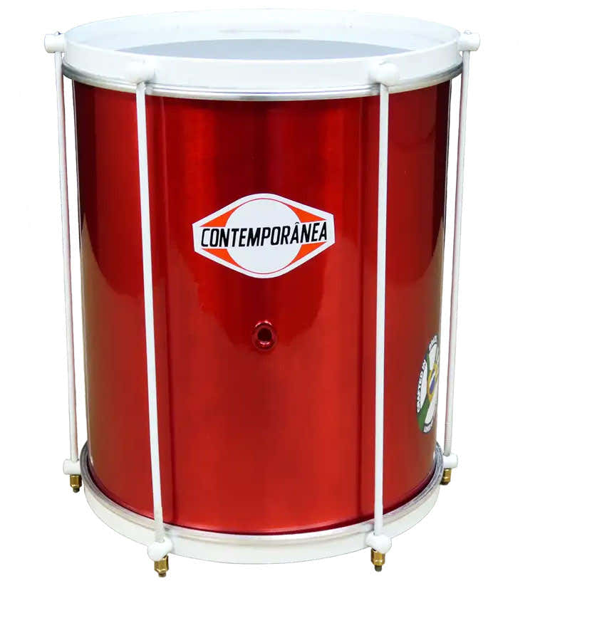 Repinique 12" x 30cm - 6 Tirantes - Light - Rojo - edición ALEGRIA