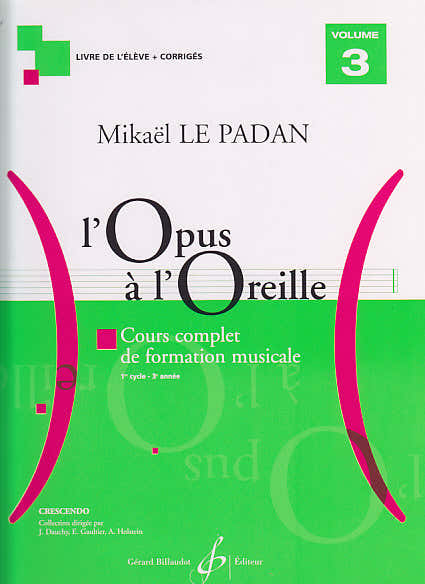 Le Padan Mikael - L'opus A L'oreille Vol.3 (eleve + Corriges)
