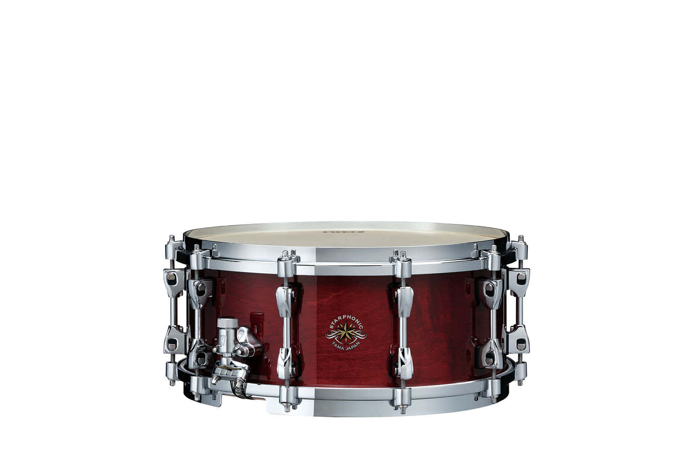STARPHONIC 6"X14" CONCERT GLOSS CHERRY RED