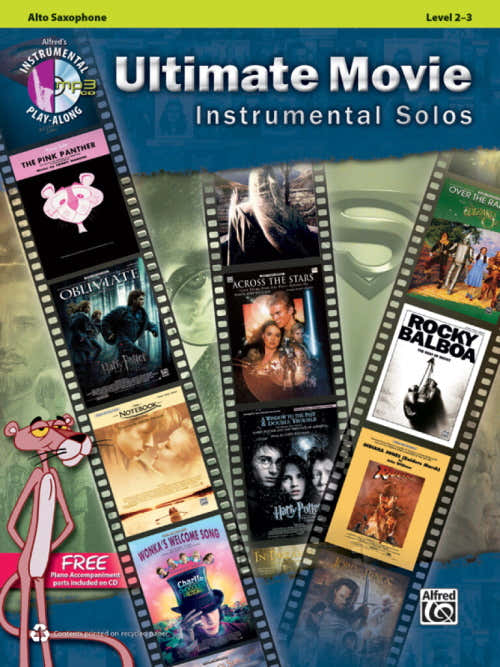 Ultimate Movie Instrumental Solos - Saxophone Alto + Audio En Ligne