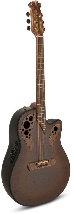 Guitarra Electro-Acústica 2087Gt Deep Contour Cutaway Reverse Brown Burst