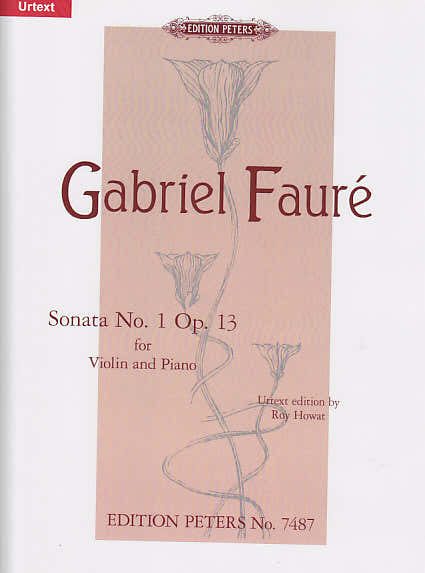 Faure G. - Sonata para violín y piano N° 1 en La mayor Op. 13