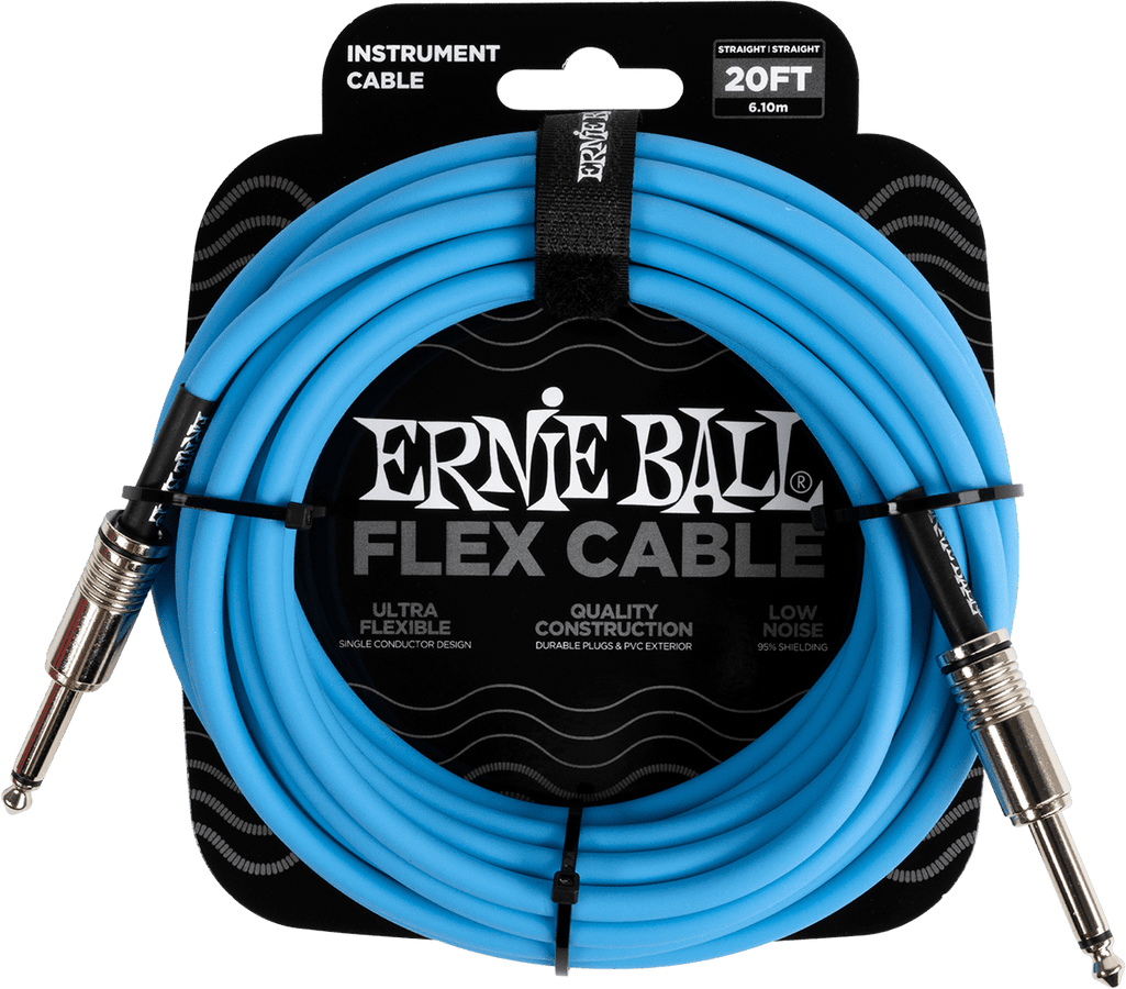 Cables de Instrumento Flex Jack/jack 6M Azul