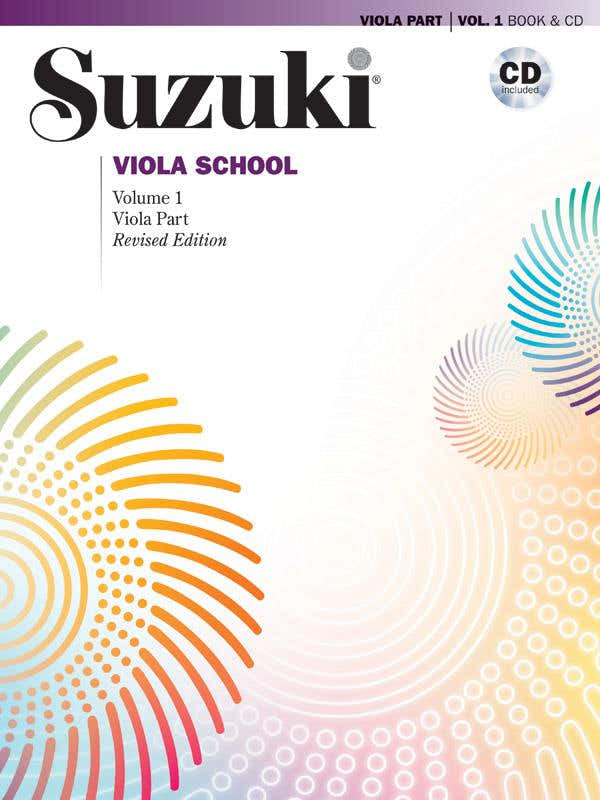 Suzuki Viola School Vol.1 + CD Rev. Edition - Alto