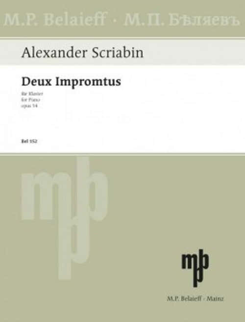 Skrjabin A. - Deux Impromptus Op.14 - Piano